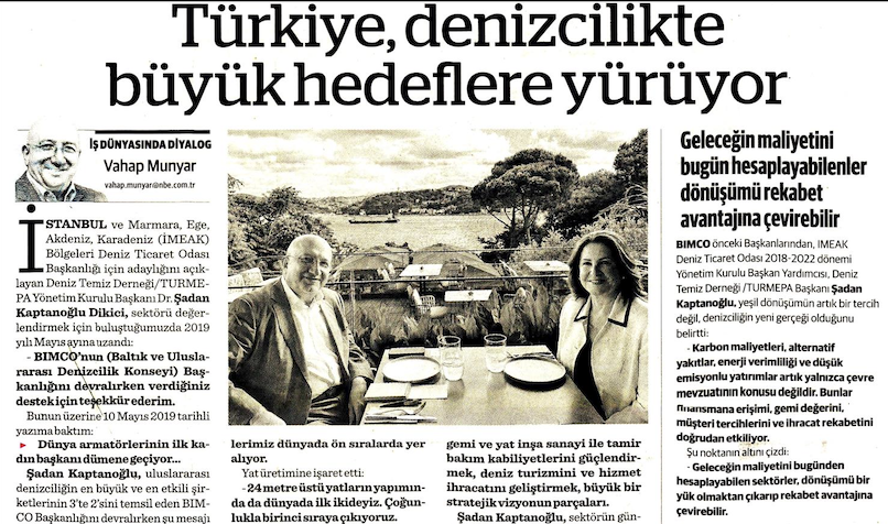 Türkiye, Şadan Kaptanoğlu ile Denizcilikte Büyük Hedeflere yürüyor